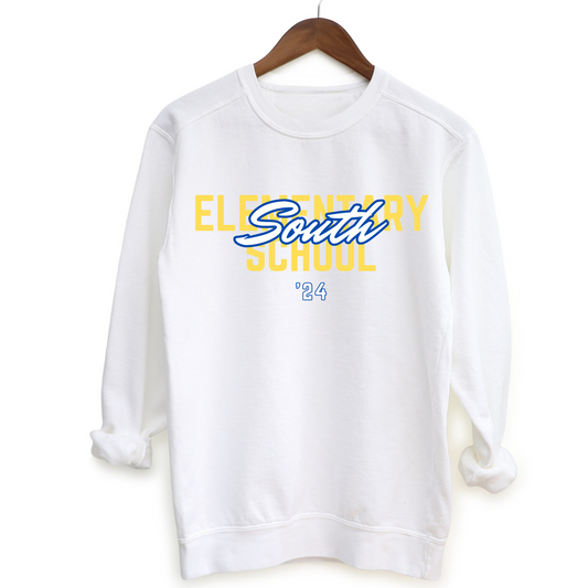 SOUTH ELEMENTARY SCHOOL '24 - WHITE SWEATSHIRT