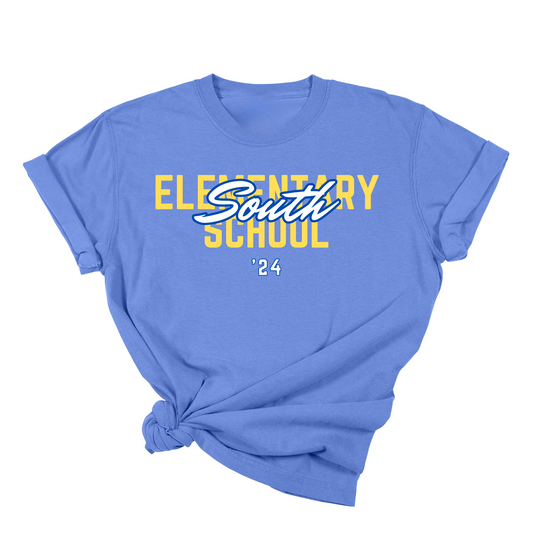 SOUTH ELEMENTARY SCHOOL '24 - LIGHT BLUE SHORT SLEEVE